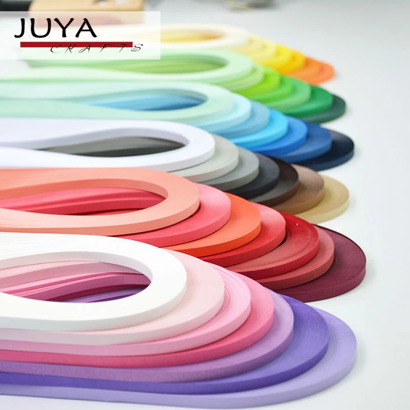 Juya Quilling material kit DIY keychain Hydrandea Pendant series 4pcs,  with/without quilling tool