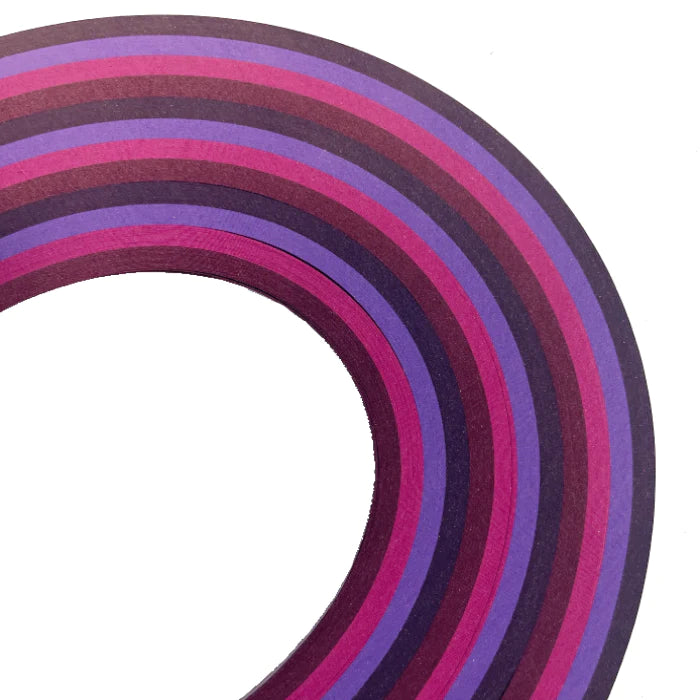 Craft Harbor CH_507 - Purples Assortment - Mixed Pack Quilling Paper Strips