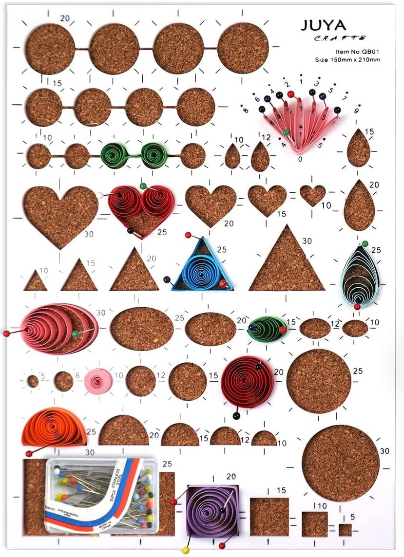 JUYA - Quilling Shape Board