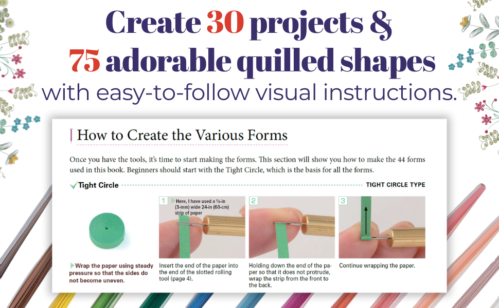 Paper Quilling for Beginners: A Complete All-In-One Guide to Creating Paper Flowers, Plants, Vegetables and Other Decorative Items! - Nakatani, Motoko Maggie - New