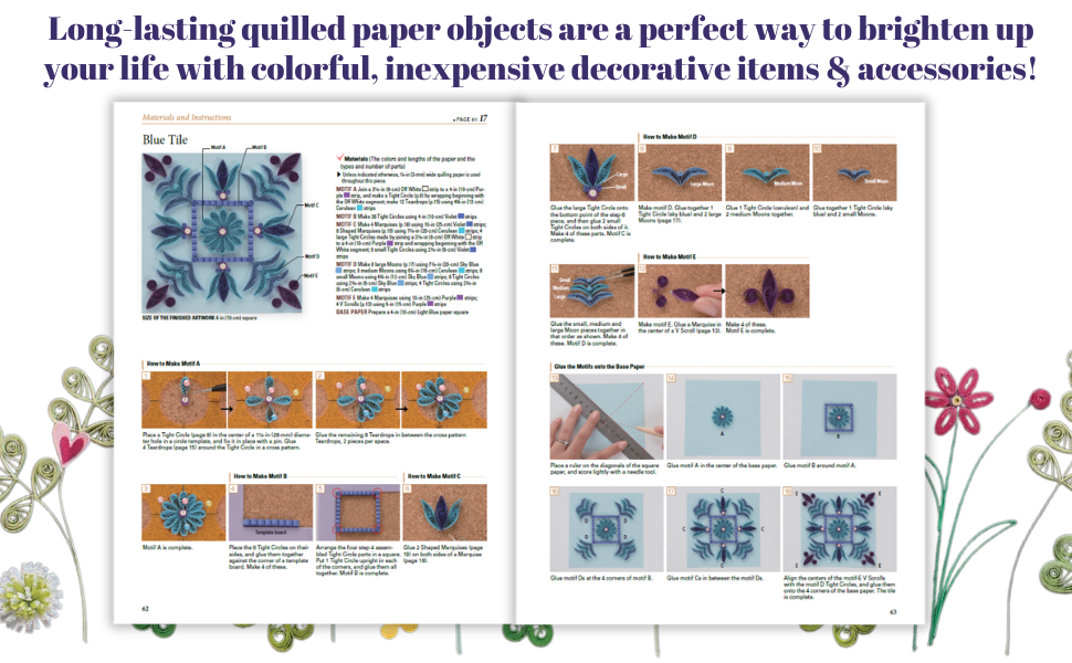 Paper Quilling for Beginners: A Complete All-In-One Guide to Creating Paper Flowers, Plants, Vegetables and Other Decorative Items! - Nakatani, Motoko Maggie - New