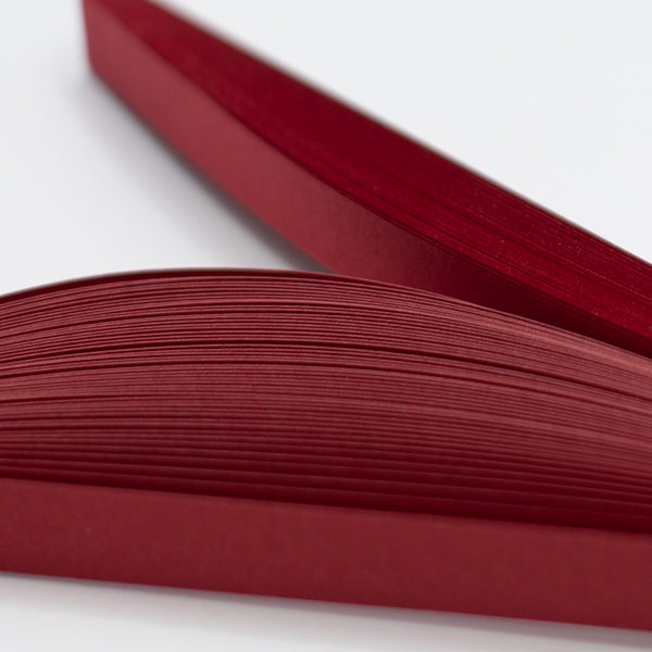 Prismatic Papers - Bada Bing Cherry On Top - Solid Color Quilling Paper Strips