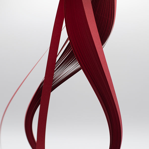 Prismatic Papers - Bada Bing Cherry On Top - Solid Color Quilling Paper Strips