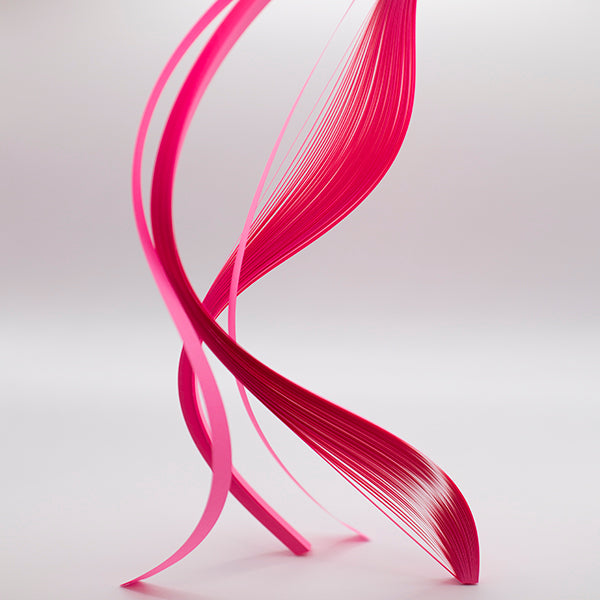 Prismatic Papers - Vacation Flamingos - Solid Color Quilling Paper Strips