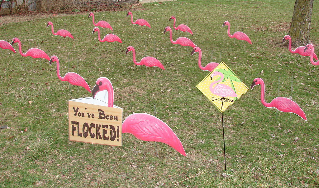 Prismatic Papers - Vacation Flamingos - Solid Color Quilling Paper Strips