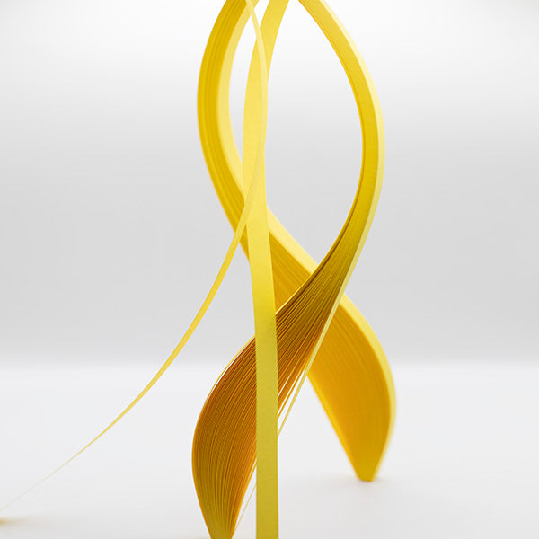 Prismatic Papers - Yellow Tulip Fields - Solid Color Quilling Paper Strips