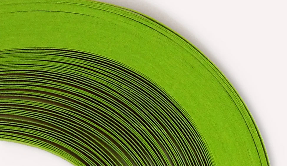 Craft Harbor CH_327 - Soft Green - Solid Color Quilling Paper Strips