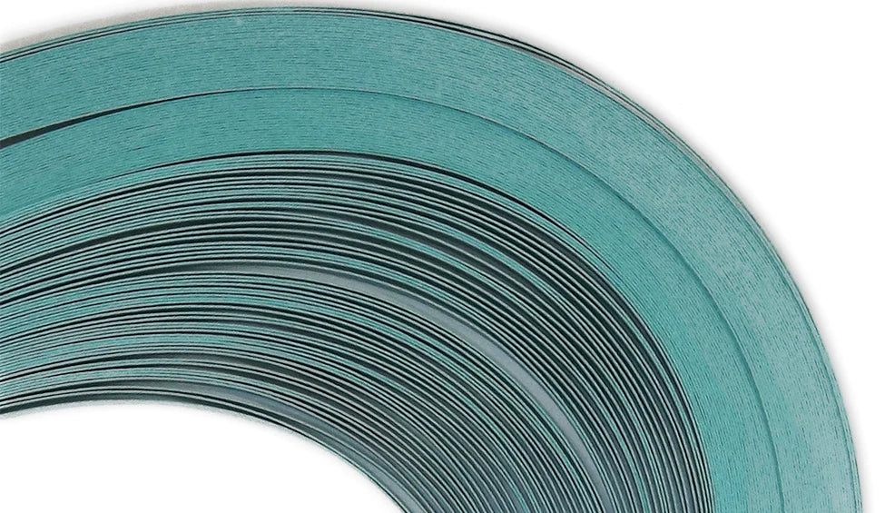 Craft Harbor CH_429 - Glistening Aqua - Solid Color Quilling Paper Strips