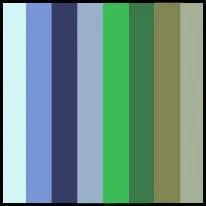 Craft Harbor CH_443 - Blue & Green Assortment - Mixed Pack Quilling Paper Strips