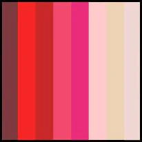 Craft Harbor CH_444 - Red & Pink Assortment - Mixed Pack Quilling Paper Strips