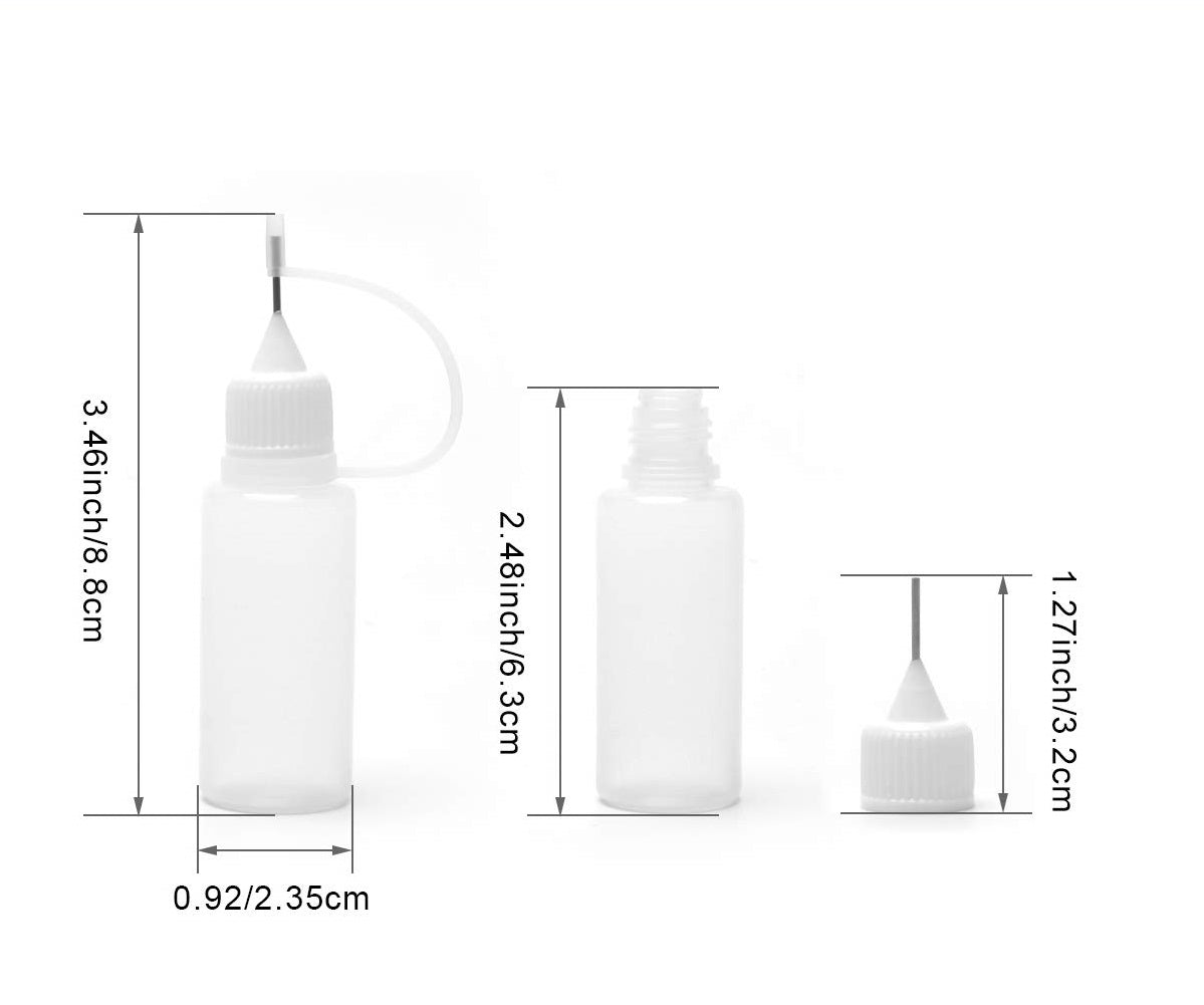 Ranger Multi Medium Matte Glue & Precision Tip Applicator Bottle Bundle – Set Of 2 For Crafting