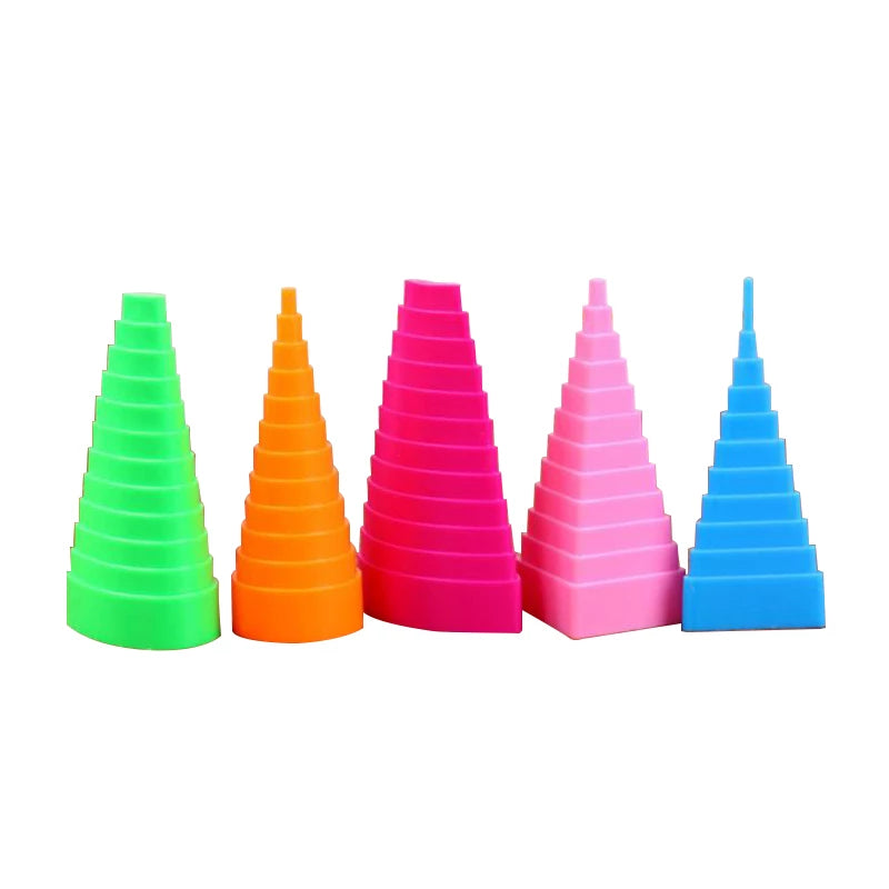 Hunter Creek Crafts 1015 - Quilling Border Tool - 5pcs - These border tools help to create a variety of shapes that can be used in your quilling projects, jewelry and ornaments.