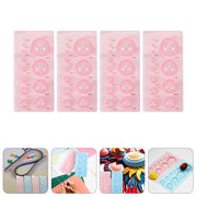 Hunter Creek Crafts - Paper Quilling Mold Half Dome - Pink or Blue