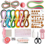 JUYA - Paper Quilling Kit with 960 Strips (5mm) and 14 Tools