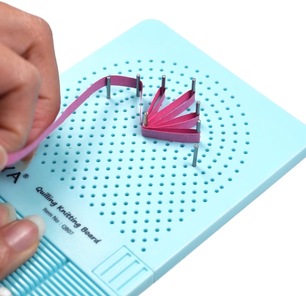 JUYA - Quilling Husking Board - Pink or Blue