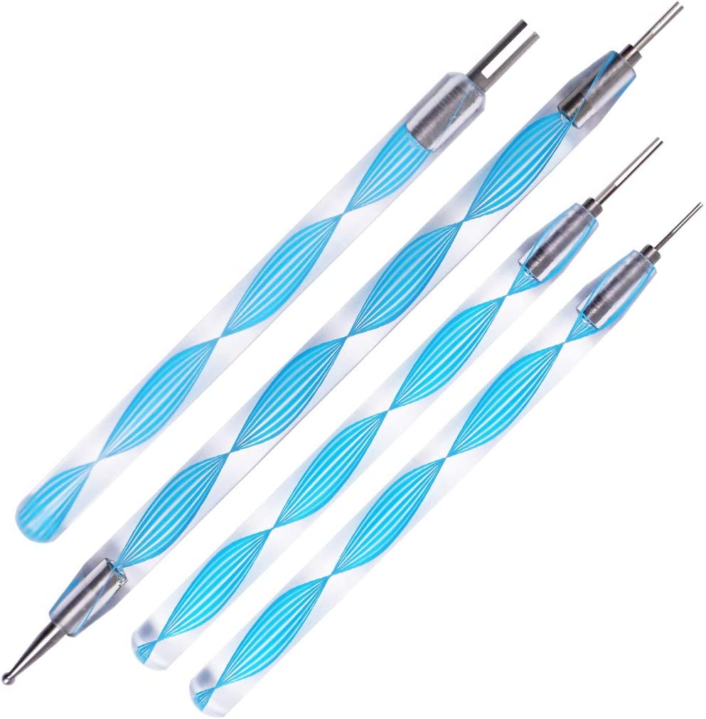 JUYA - Quilling Tools Set of 4 - Pink or Blue