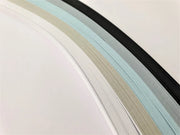 Lively Paper Creations A03 - Gray Shades - Mixed Pack Quilling Paper Strips