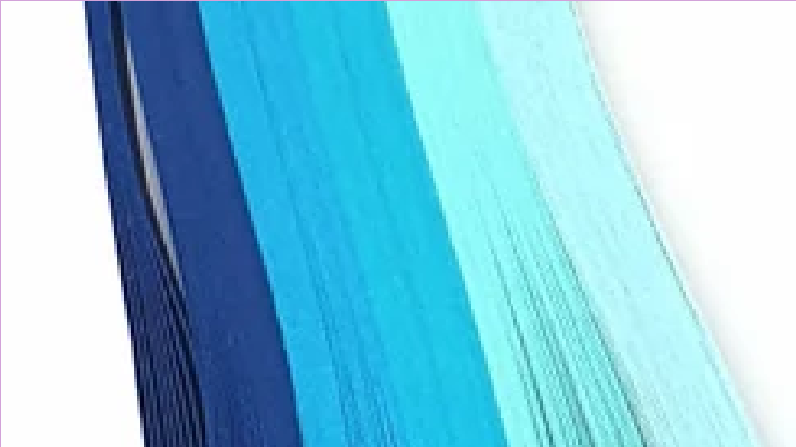 Lively Paper Creations A06 - Blue Shades - Mixed Pack Quilling Paper Strips