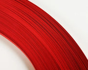 Lively Paper Creations C45 - Christmas Red - Solid Color Quilling Paper Strips