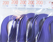 Lively Paper Creations C91 - Purple - Solid Color Quilling Paper Strips