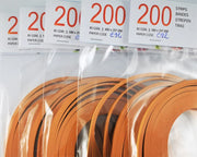 Lively Paper Creations C92 - Hazelnut Brown - Solid Color Quilling Paper Strips