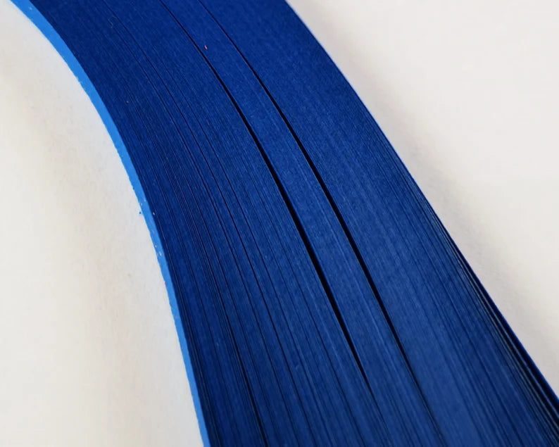 Lively Paper Creations D46 - Royal Blue - Solid Color Quilling Paper Strips