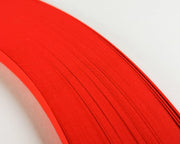 Lively Paper Creations F92 - Scarlet Red - Solid Color Quilling Paper Strips
