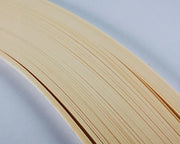 Lively Paper Creations R45 - Creme - Cardstock Solid Color Quilling Paper Strips
