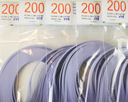 Lively Paper Creations X48 - Mid Lavender - Solid Color Quilling Paper Strips