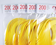 Lively Paper Creations X63 - Canary Yellow - Solid Color Quilling Paper Strips