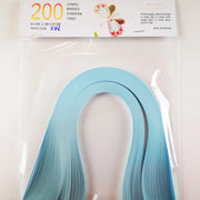 Lively Paper Creations X68 - Mid Blue - Solid Color Quilling Paper Strips