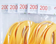 Lively Paper Creations X74 - Buttercup - Solid Color Quilling Paper Strips