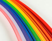 Lively Paper Creations X99 - Rainbow Shades - Mixed Pack Quilling Paper Strips