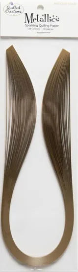 Quilled Creations 1502 - Antique Gold Metallic Quilling Paper Strips