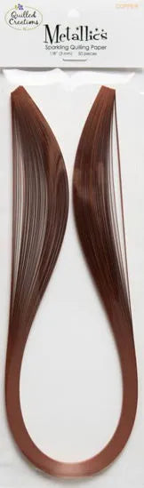 Quilled Creations 1505 - Copper Metallic Quilling Paper Strips