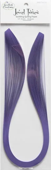 Quilled Creations 1514 - Amethyst Jewel Tone Quilling Paper Strips