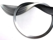 Quilled Creations 1826 - Silver Edge on Black Quilling Paper Strips