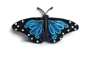 Quilling Butterfly DIY fridge magnet kit with step-by-step tutorial by Her Paper Paradise