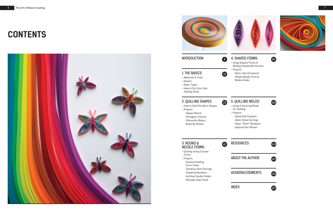 The Art of Modern Quilling - Curet, Erin Perkins