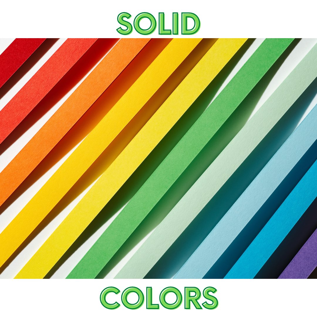 We now carry every color of the rainbow - almost 200 different colors - of solid color quilling paper available on the internet in one place.