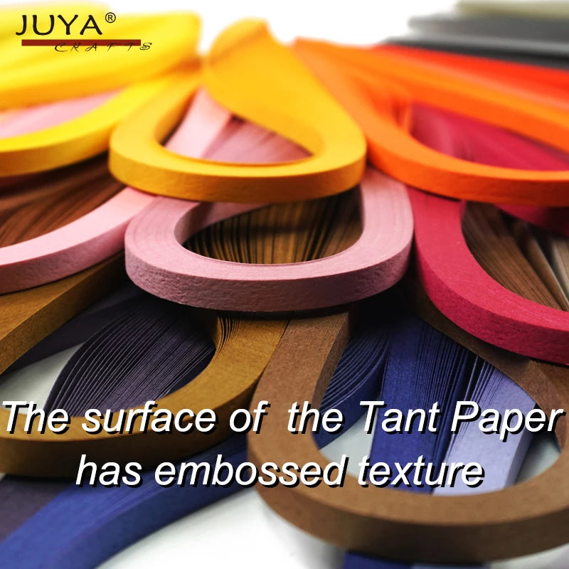 JUYA Tant 510 (M53) - Dark Salmon - Solid Color Quilling Paper Strips