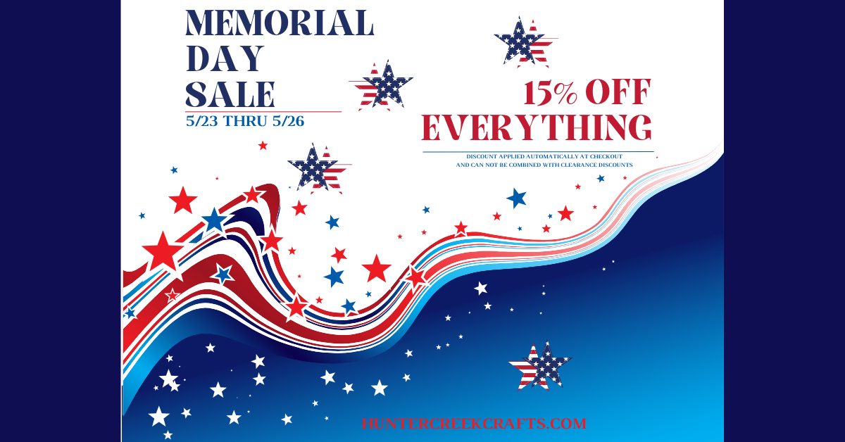 Memorial Day Deals: Save 15% to Start Summer