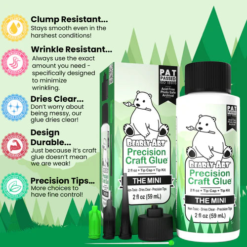 Bearly Art Precision Craft Glue - THE MINI