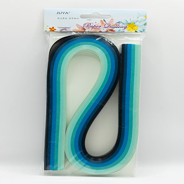 JUYA - Shades of Blues 1 - Mixed Pack Quilling Paper Strips