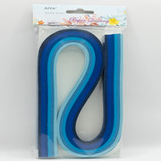 JUYA - Shades of Blues 2 - Mixed Pack Quilling Paper Strips