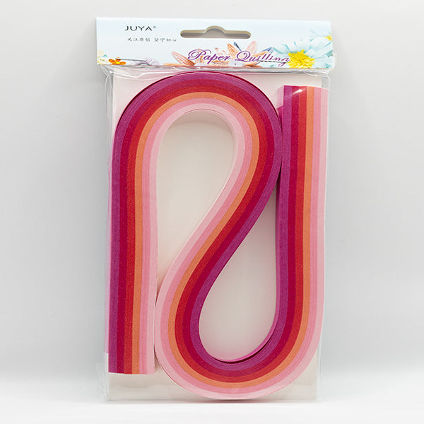 JUYA - Shades of Pinks - Mixed Pack Quilling Paper Strips