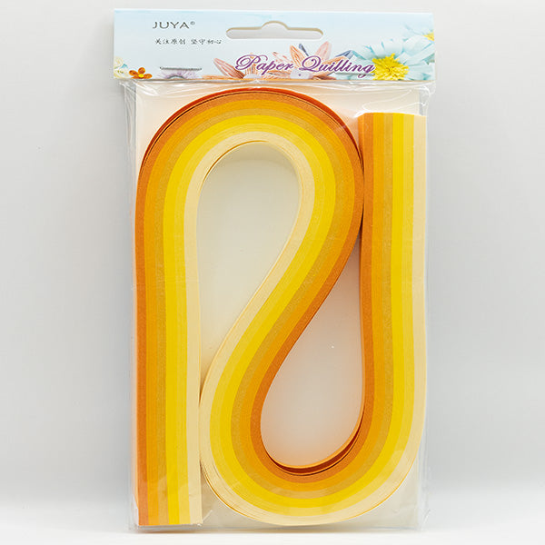 JUYA - Shades of Yellows - Mixed Pack Quilling Paper Strips