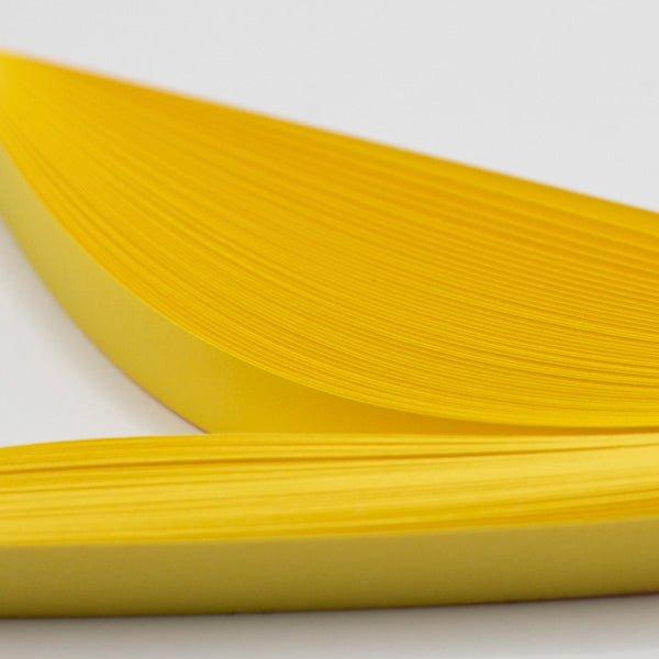 Prismatic Papers - Yellow Tulip Fields - Solid Color Quilling Paper Strips