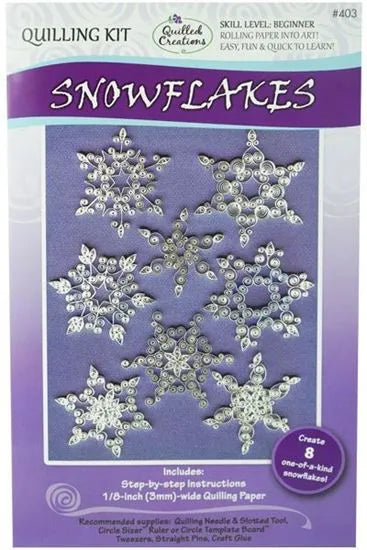Quilled Creations 403 - Snowflakes Quilling Kit
