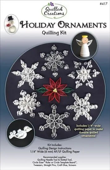 Quilled Creations 417 - Holiday Ornament Quilling Kit